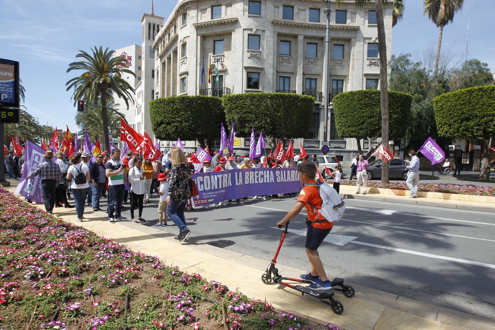 Fotogalería Manifestación del Primero de Mayo. Día Internacional de los Trabajadores. Almería