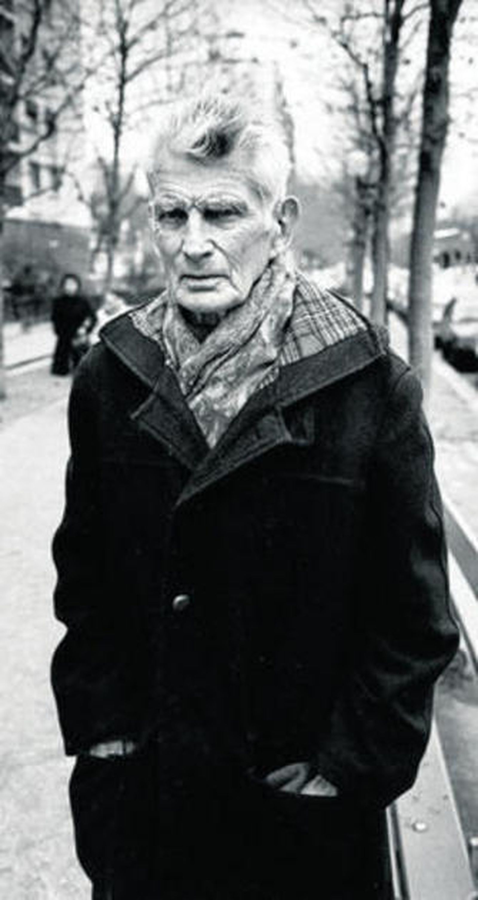 Samuel Beckett (1906-1989), en París, en una imagen de 1985.