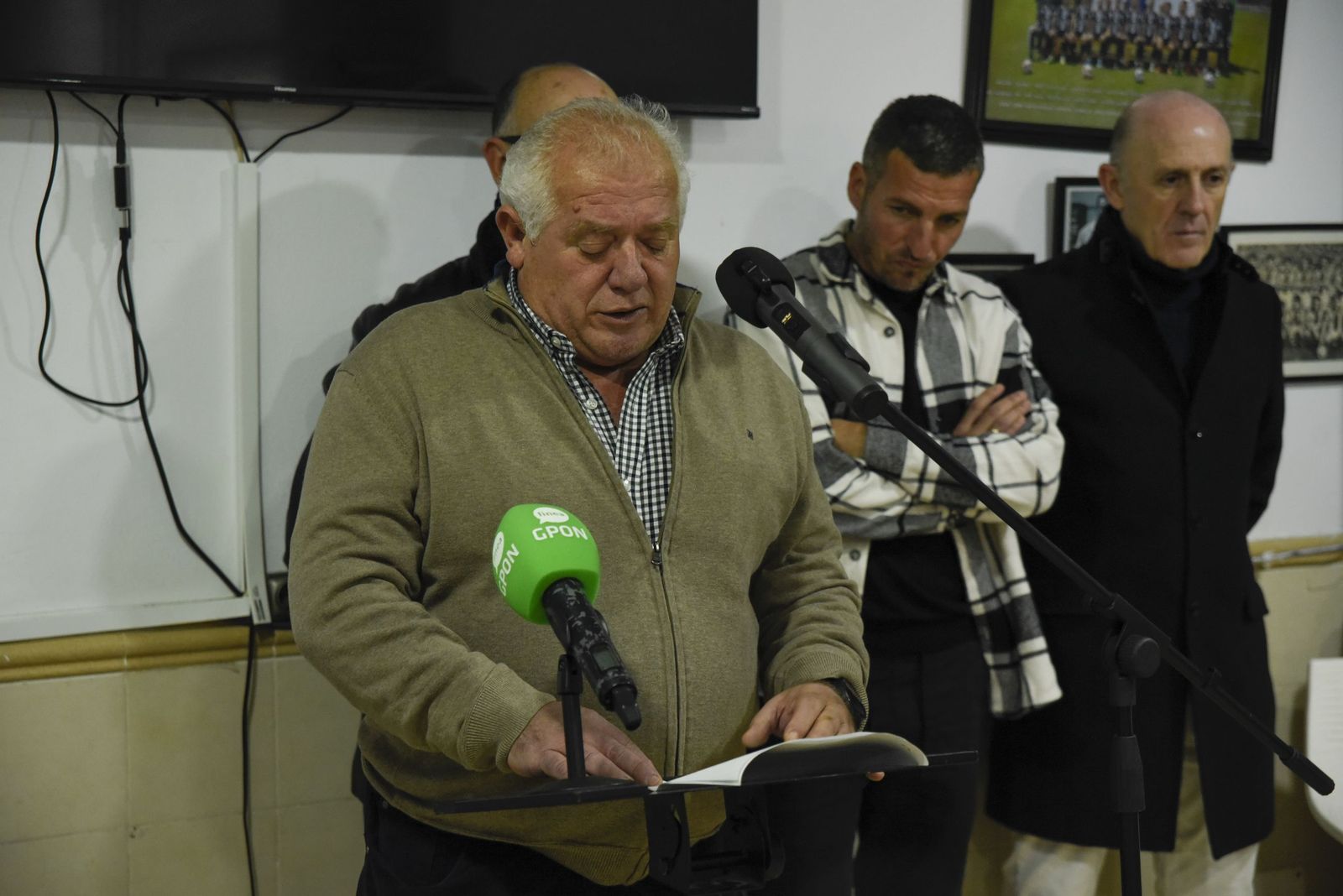 Las fotos de la entrega del I trofeo Sentimiento Balono en la Peña Balona