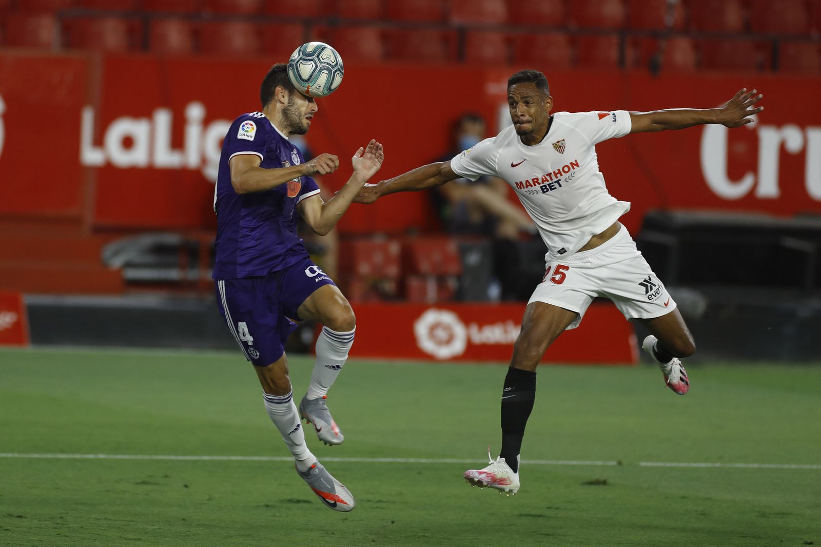 Las imágenes del Sevilla-Valladolid