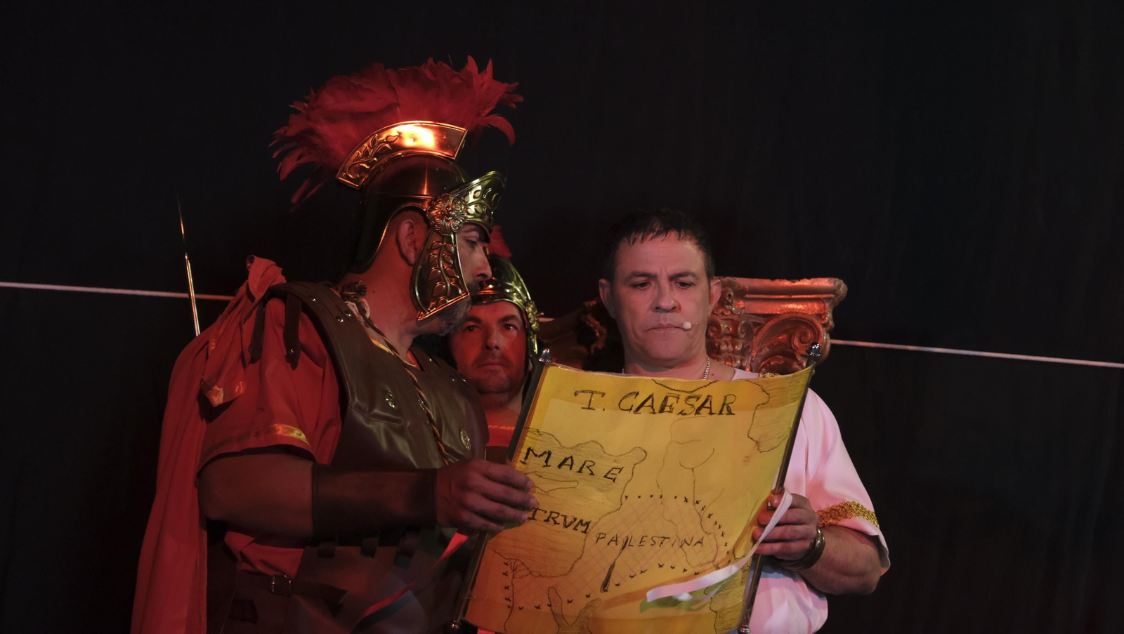 Imágenes de la Pasión Viviente en la Semana Santa de Gádor 2023