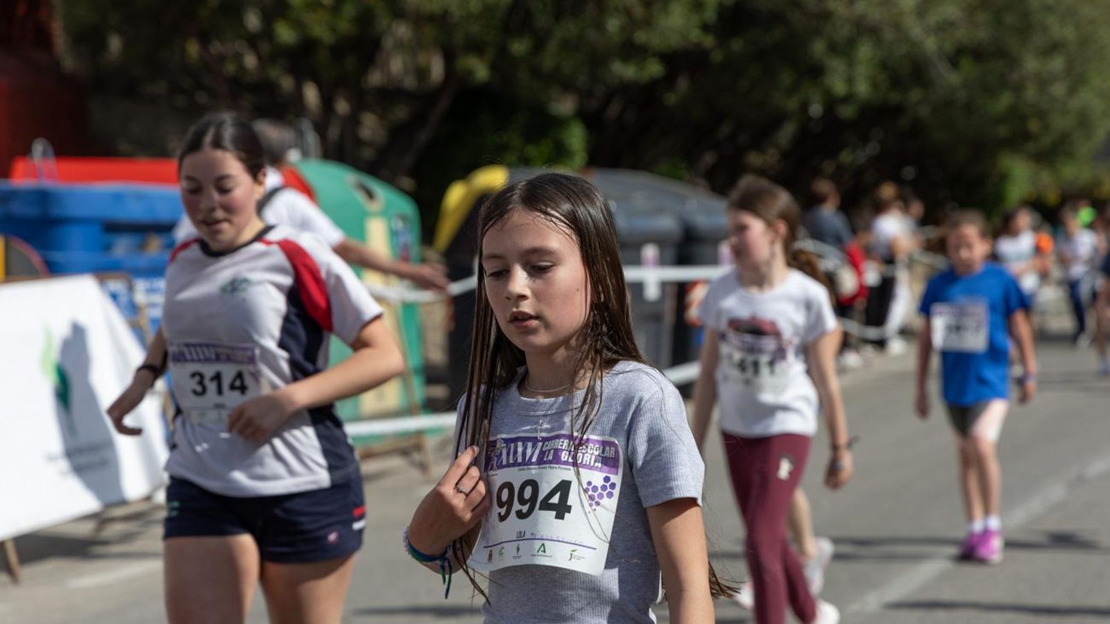 La carrera escolar de “La Gloria” que aúna inclusión y solidaridad, en imágenes