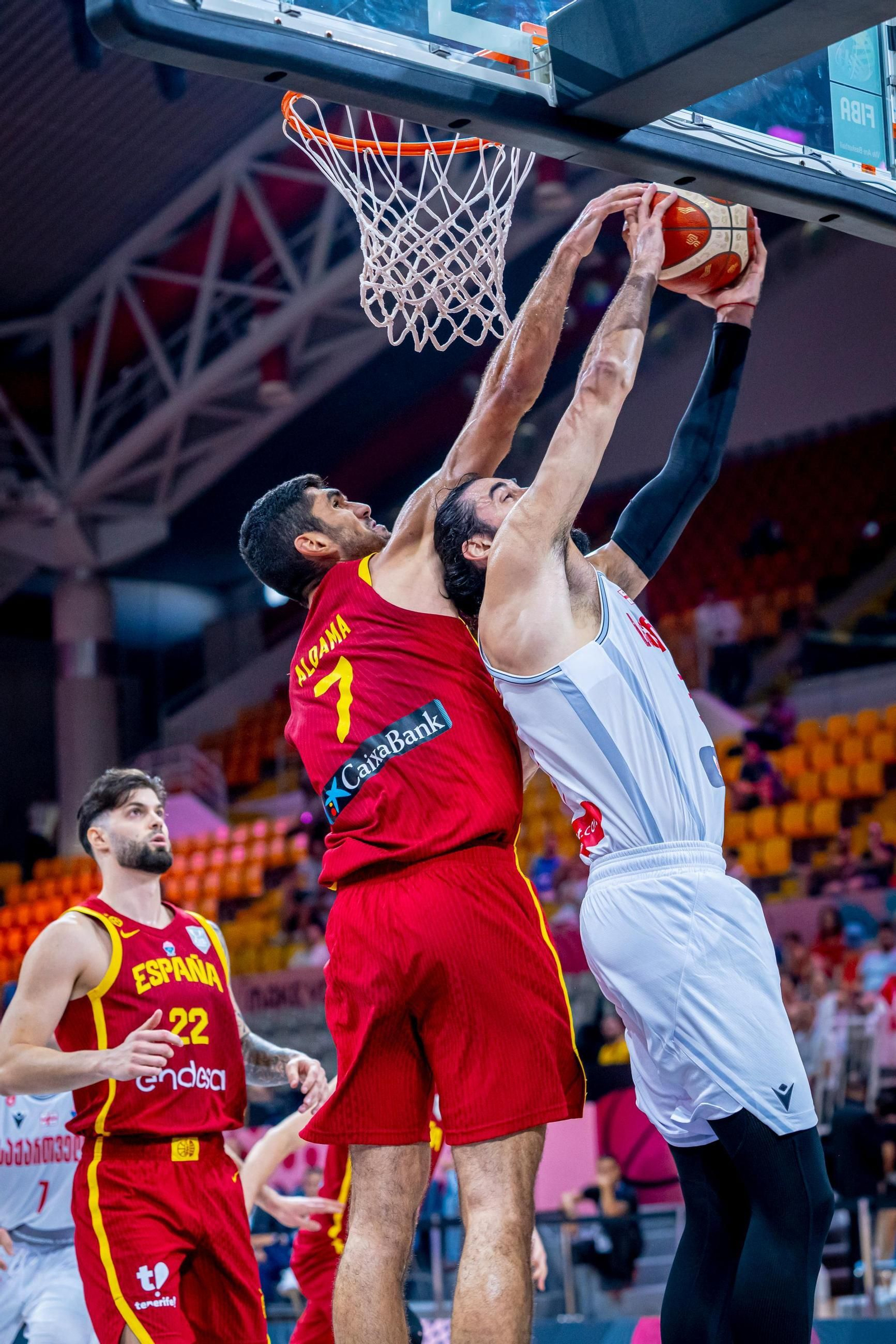 Las fotos del Georgia - España de baloncesto