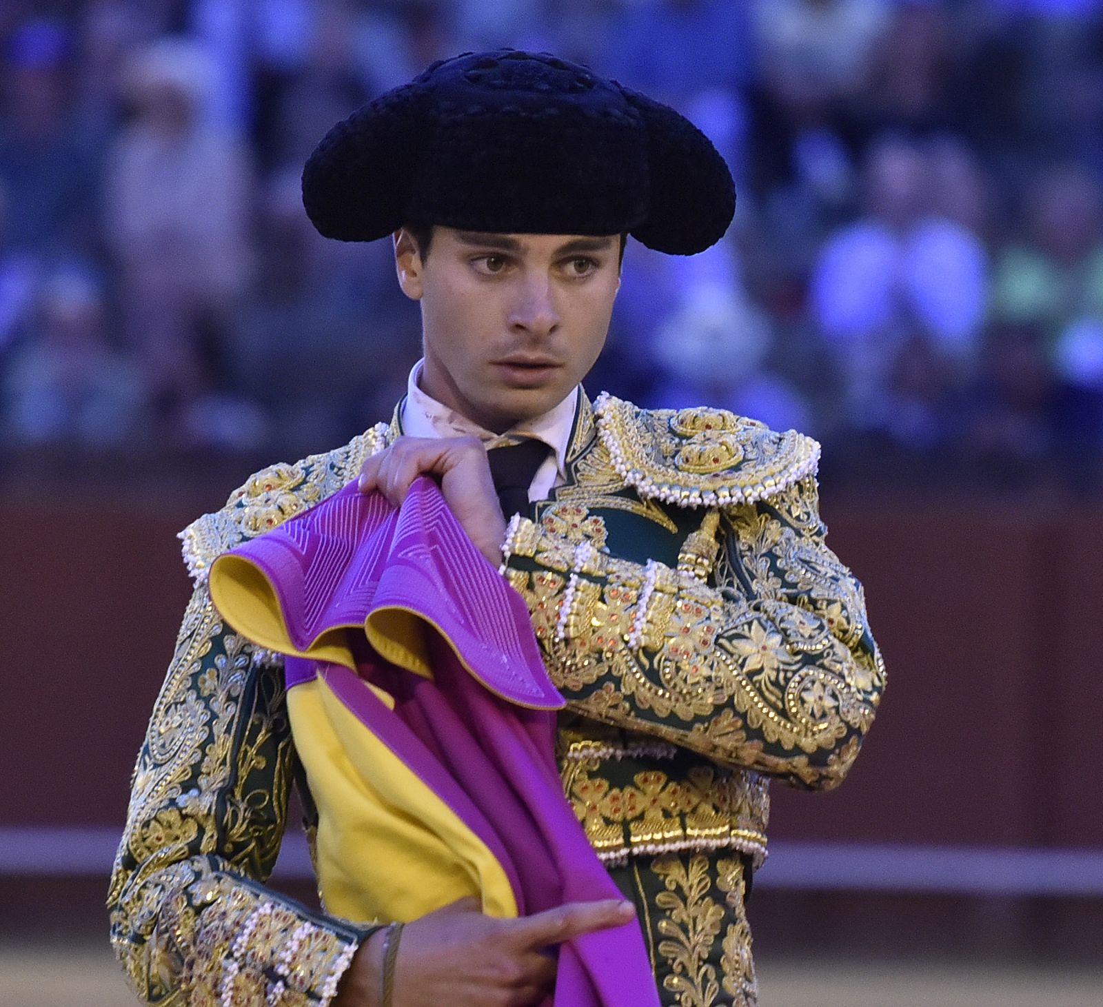 Toñete, quien se alzó ayer con el único trofeo concedido en Las Ventas.