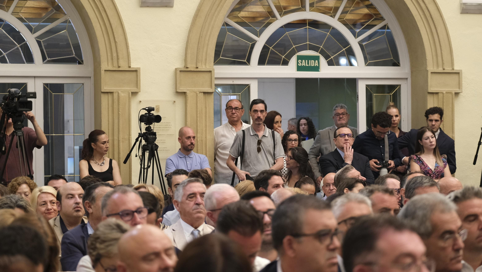 Imágenes del acto de constitución de la Diputación de Almería