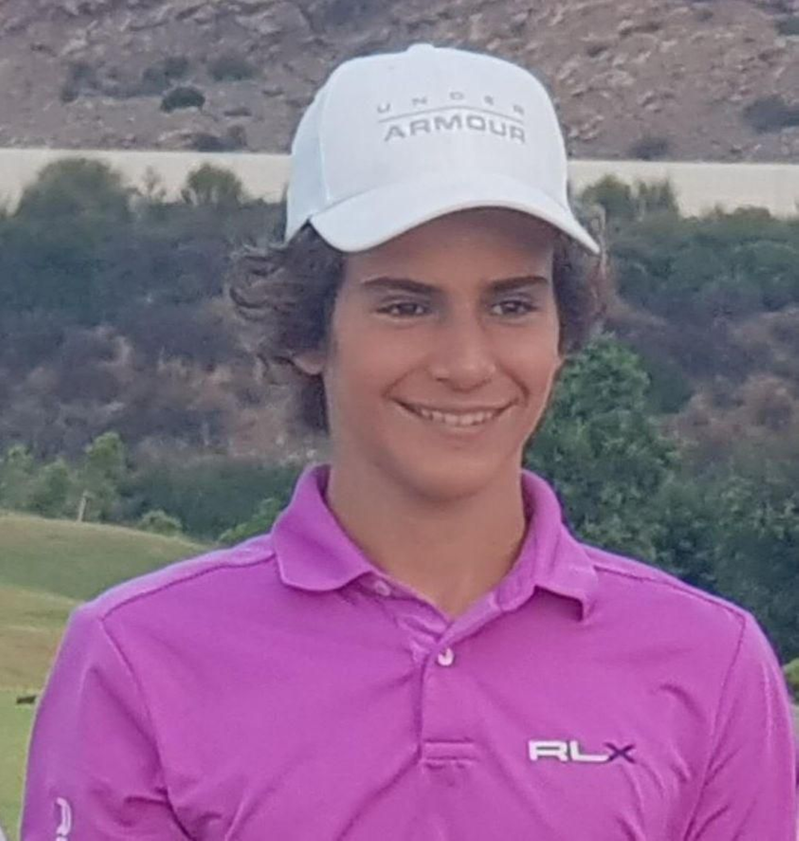 El golfista sanroqueño Ángel Ayora
