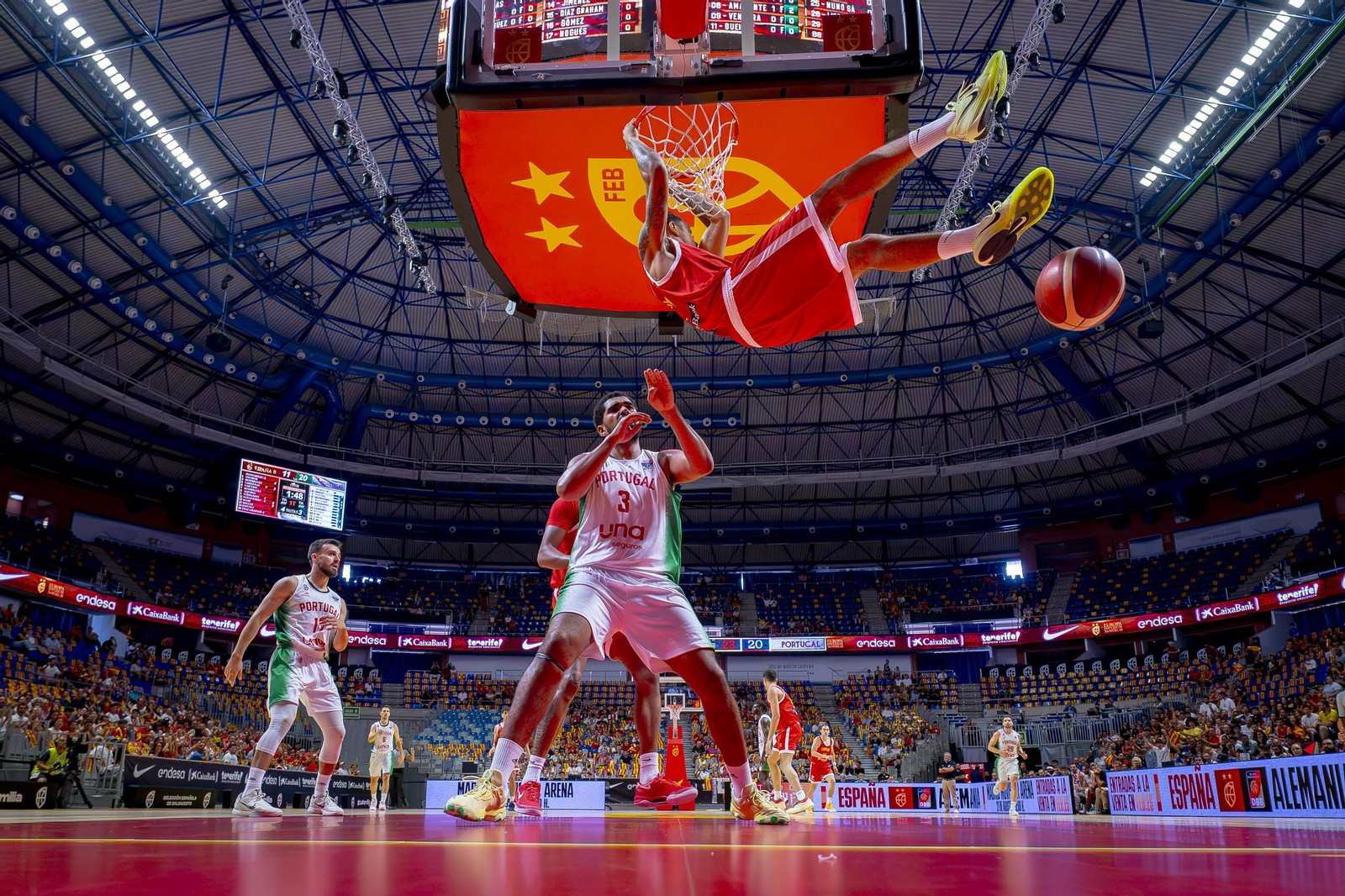 España B - Portugal en Málaga, en fotos