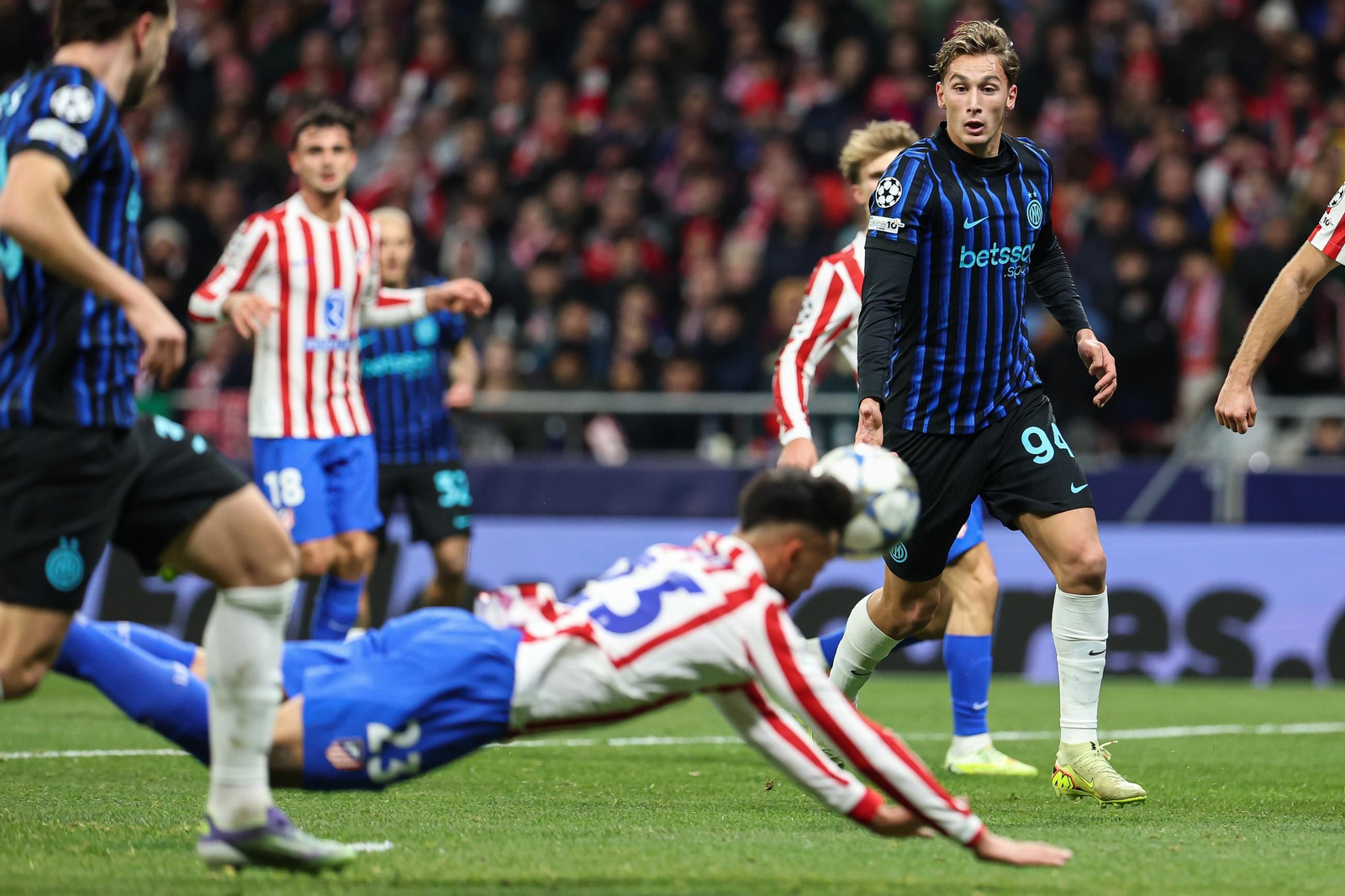 Las fotos del Atlético de Madrid-Inter
