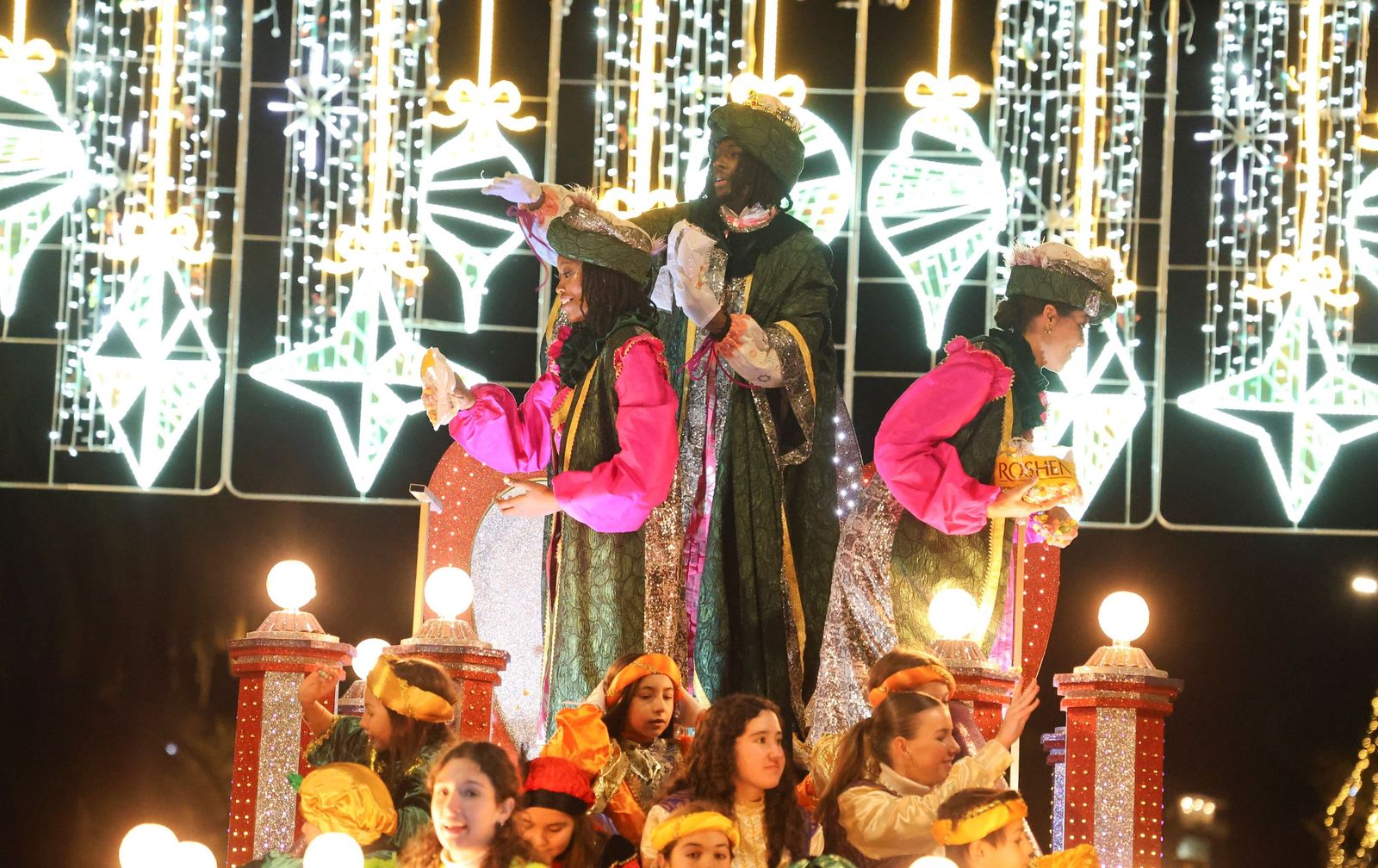 Baltasar Perry, por las calles de Málaga.