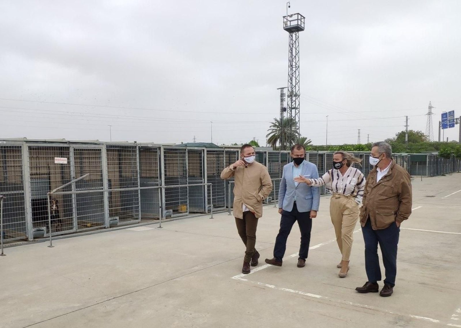 Recorrido por las instalaciones que gestiona Sadeco.