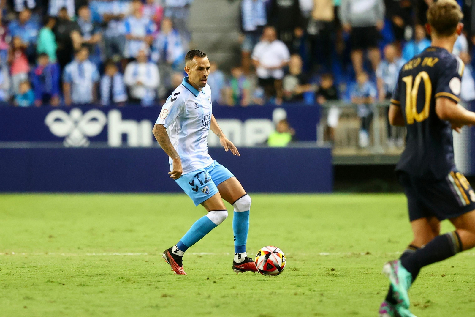 El Málaga CF - Real Madrid Castilla, en imágenes