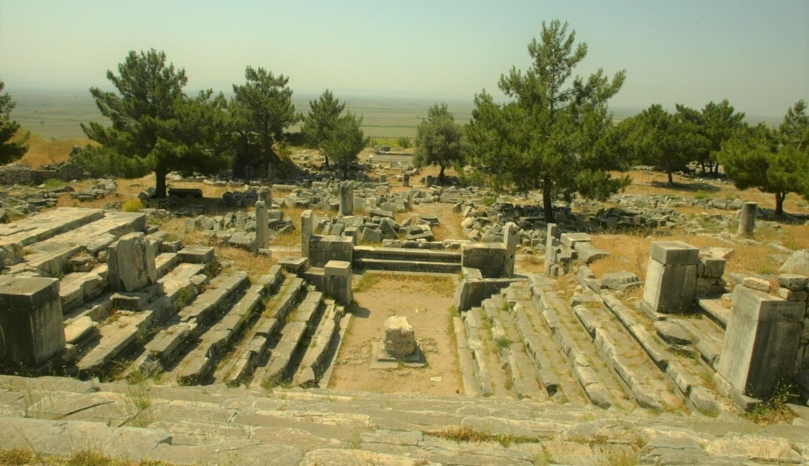 Ruinas de Mileto, ciudad natal de Tales, el llamado padre de la filosofía.