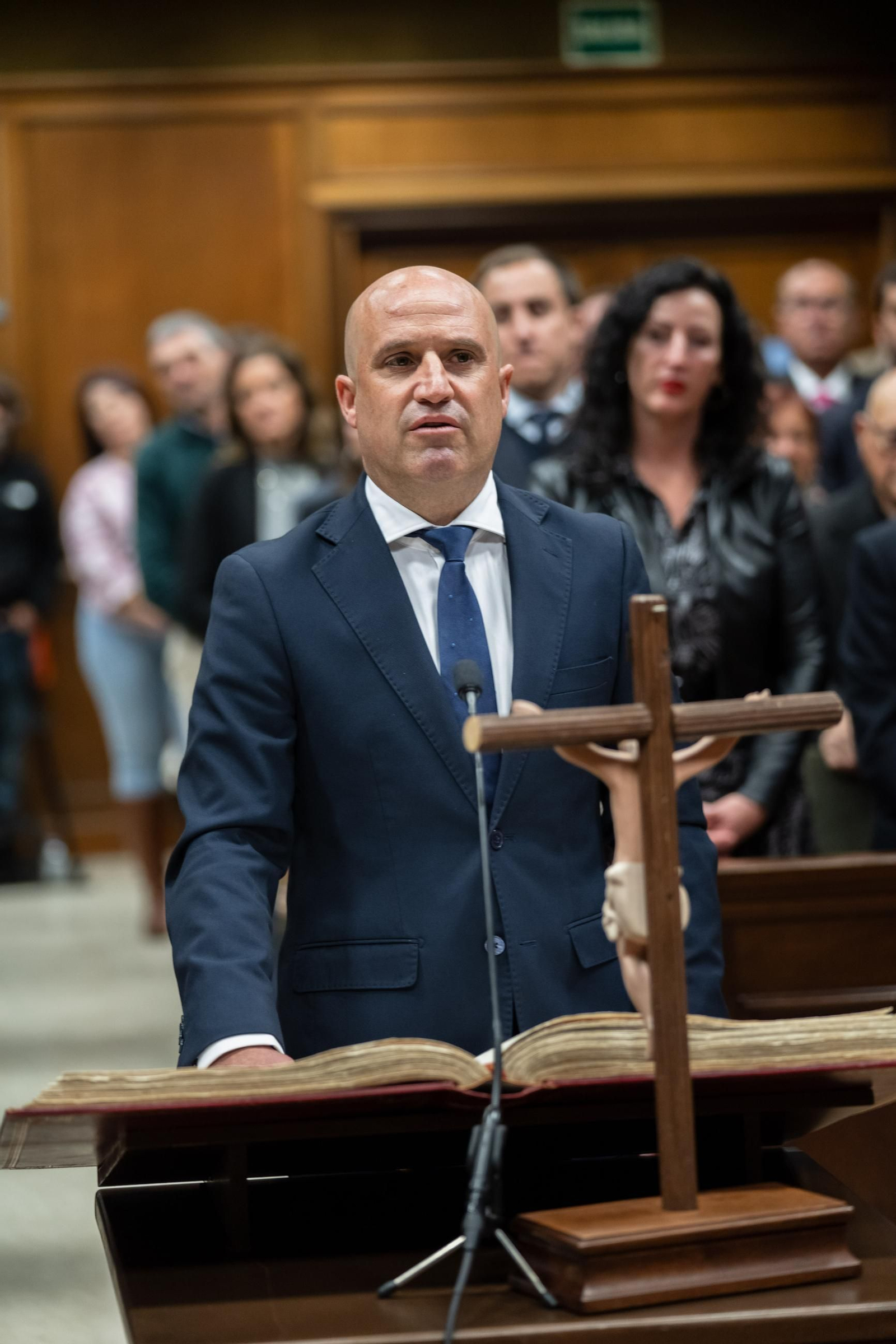 Así se ha vivido la investidura del nuevo presidente de la Diputación Provincial de Almería