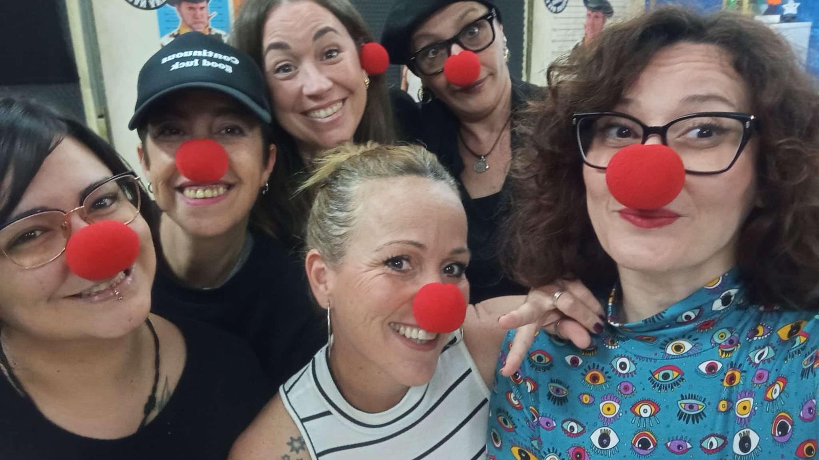 Algunas integrantes de la chirigota