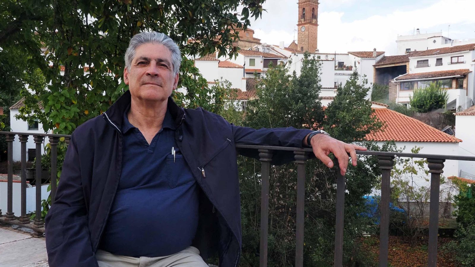 El alcalde de Fuenteheridos, José Luis Pérez Tapias