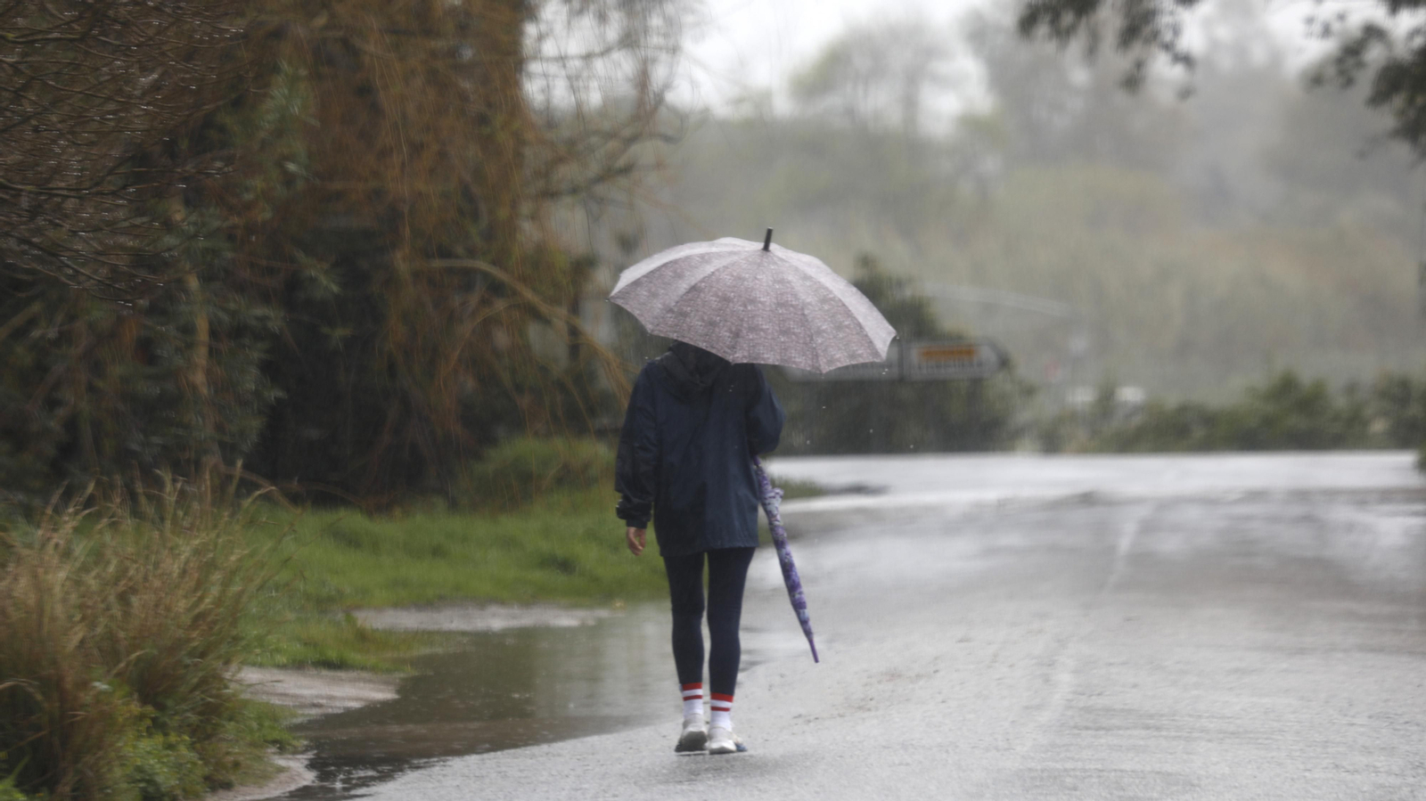 Carreteras cortadas por las lluvias en Algeciras y Los Barrios