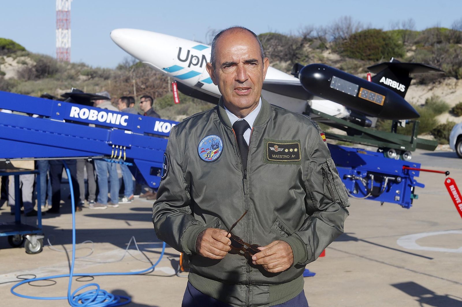 Imágenes del ensayo del demostrador Auto´Mate en el INTA, Huelva