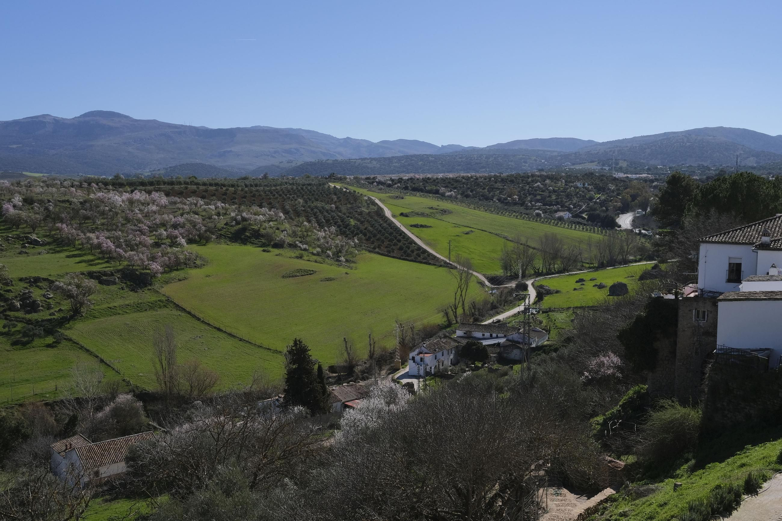Zona por la que está previsto que discurra el futuro vial alternativo al Puente Nuevo.