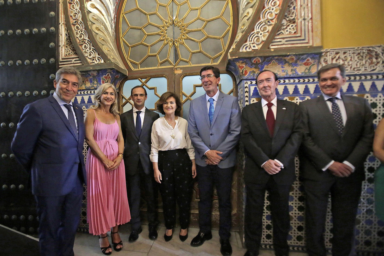 La fiesta de celebración del V Centenario.