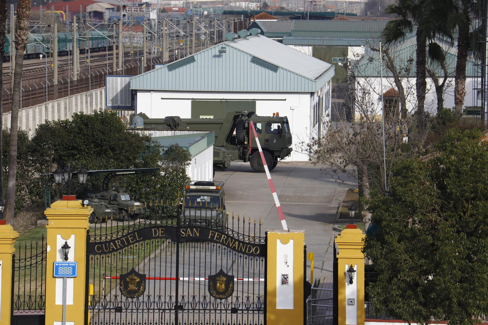 Cuartel del Ejército en El Higuerón.