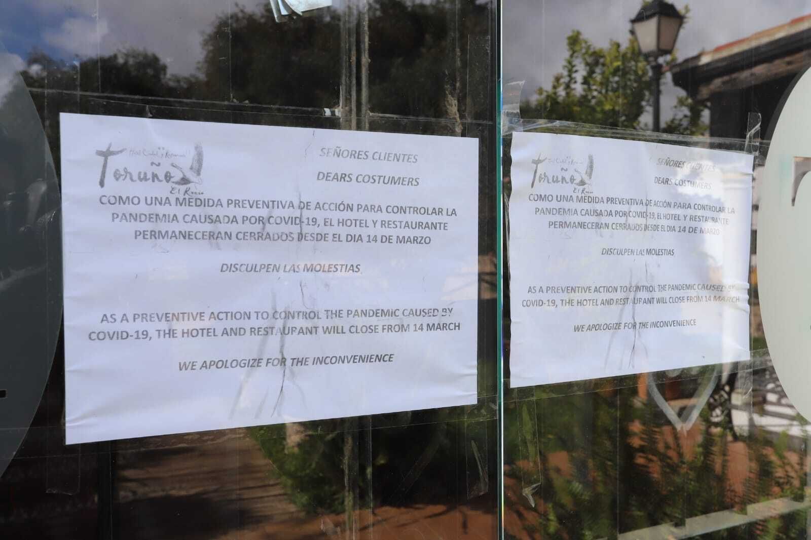 Imágenes del Rocío desierto.