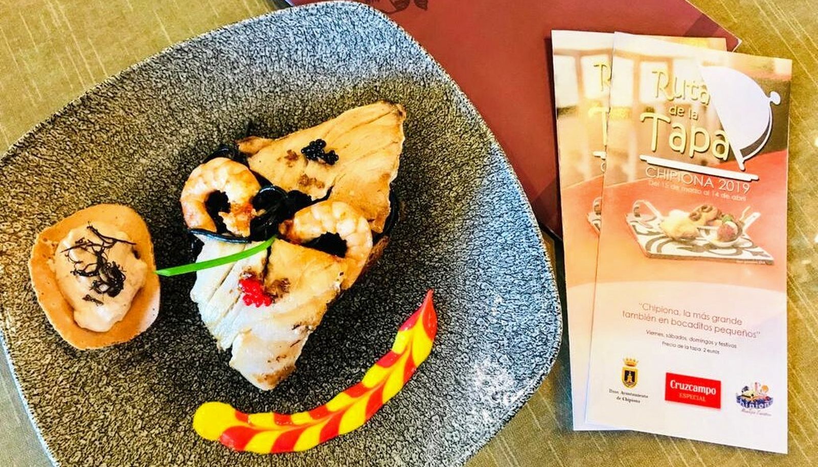 La propuesta ganadora de la pasada Ruta de la Tapa de Chipiona.