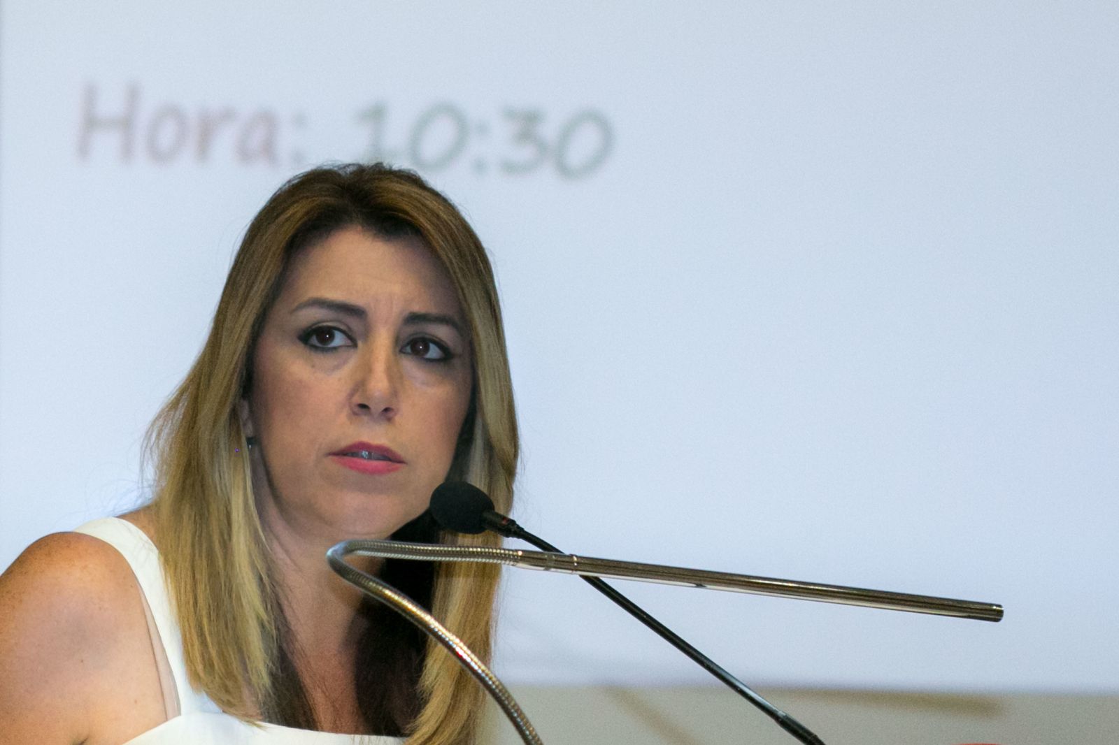 Susana Díaz, en un acto.