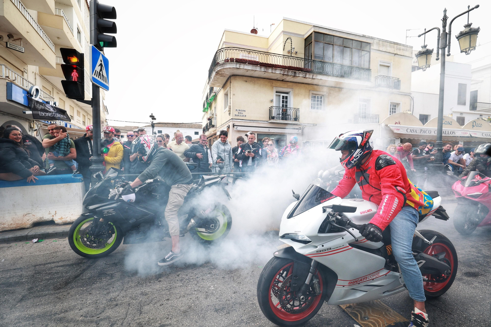 Las imágenes del viernes de Motorada en El Puerto por el Gran Premio de Motociclismo de Jerez 2024