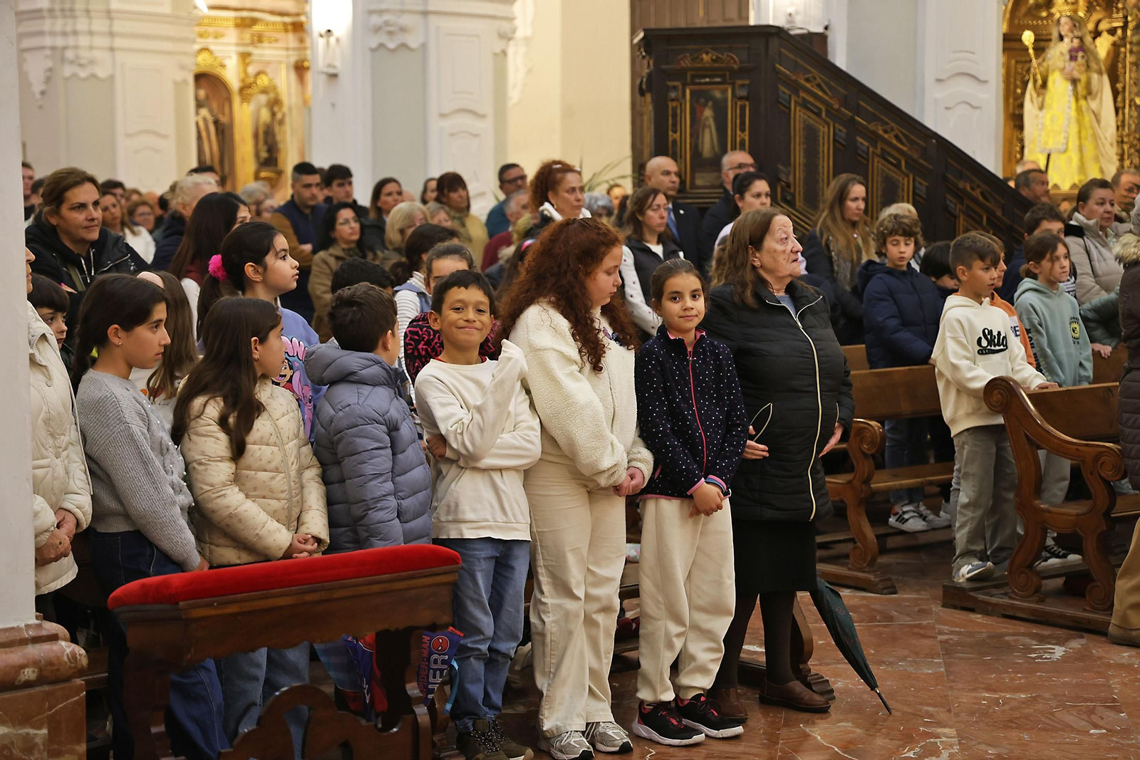 Imágenes de la Imposición de Cenizas en La Merced