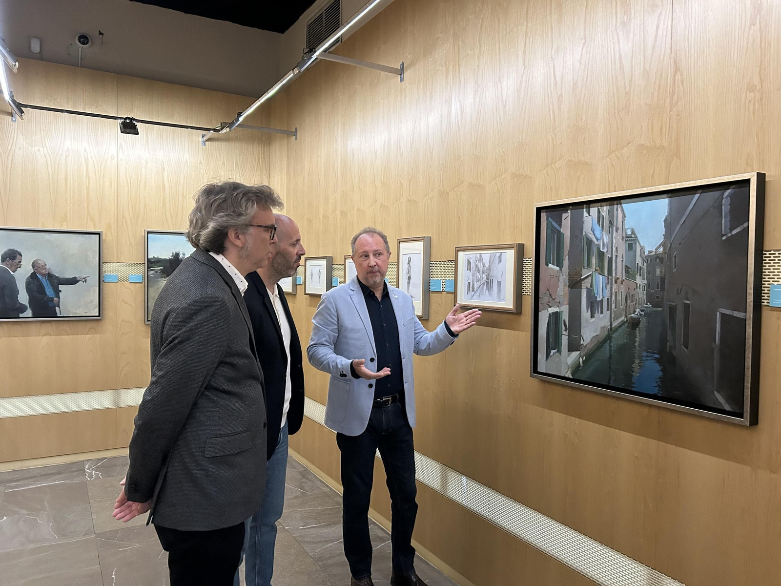 La exposición 'Dibujos preparatorios. Paisajes y Figuras' del Museo de Bellas Artes, en imágenes