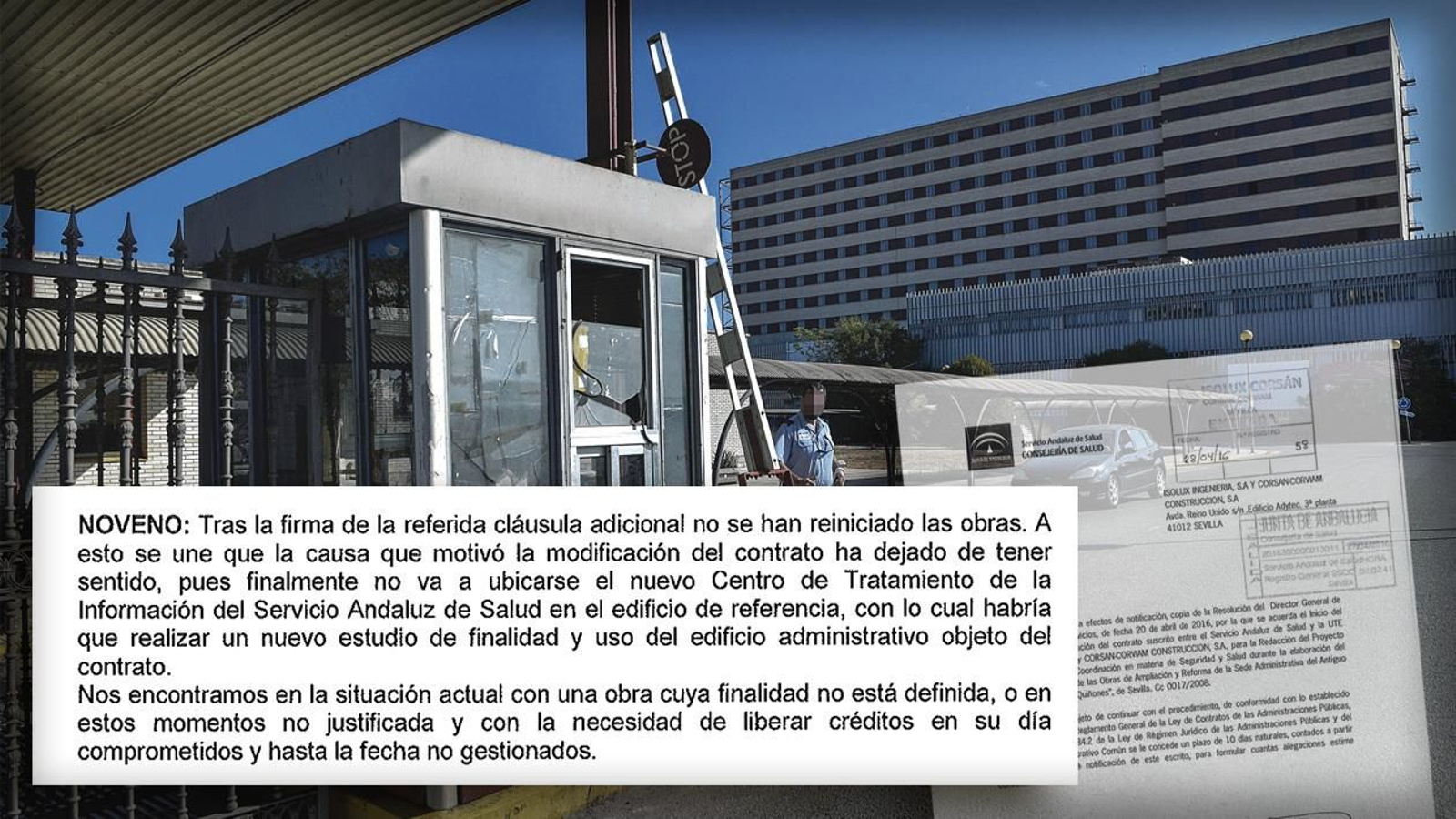 El documento interno donde se deja 'morir' el edificio en 2016