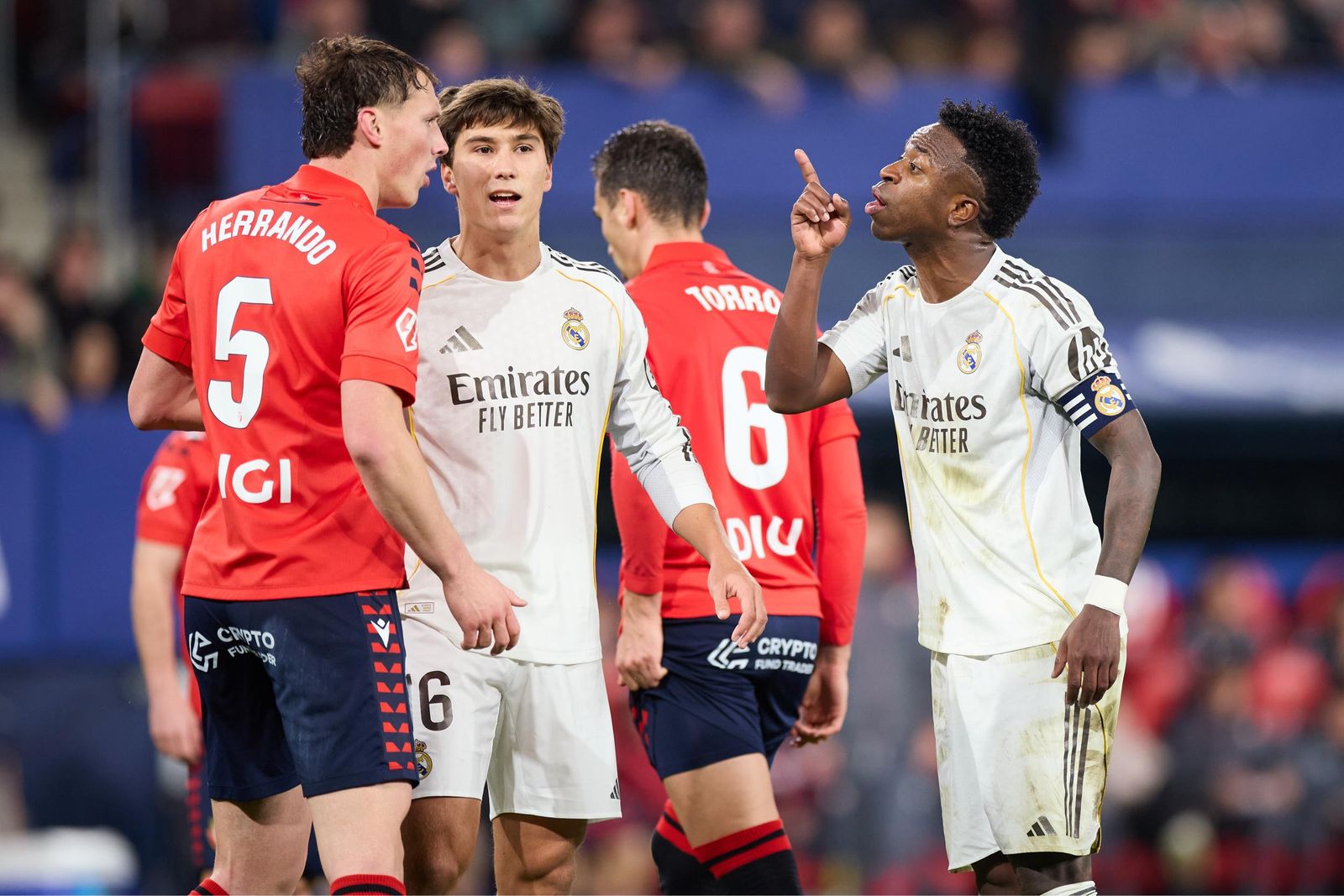 Las fotos de la derrota del Real Madrid contra Osasuna