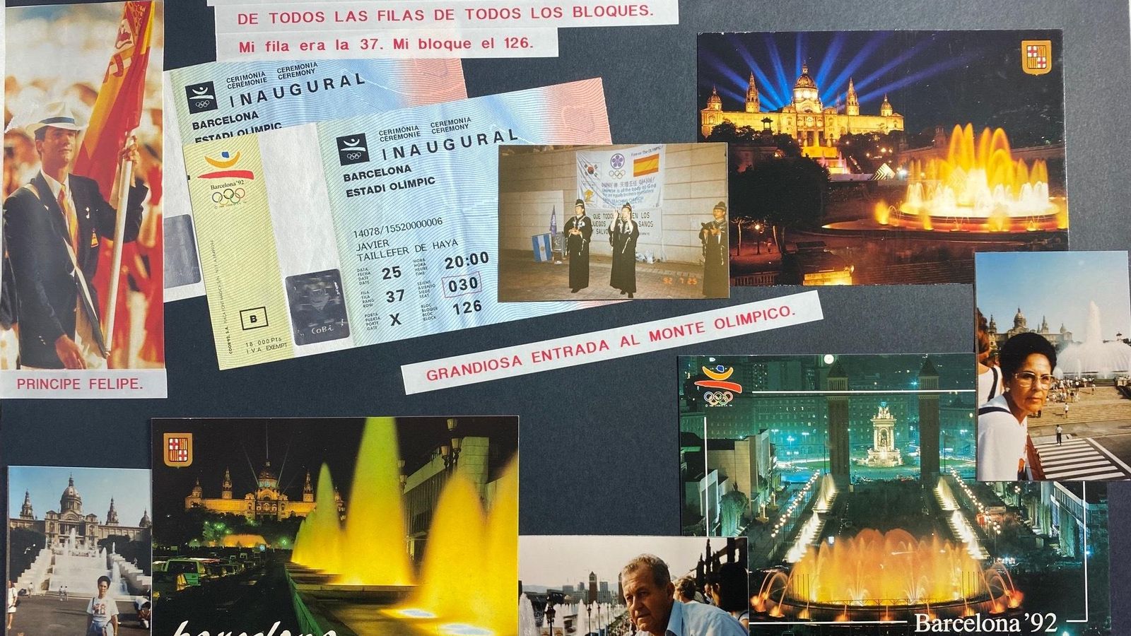 Guarda las entradas duplicadas de la ceremonia de inauguración en Barcelona