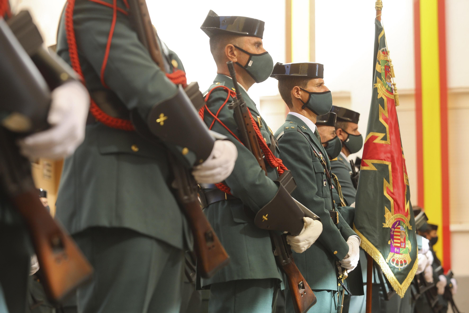 Las fotos de la celebración de la Patrona de la Guardia Civil en Málaga