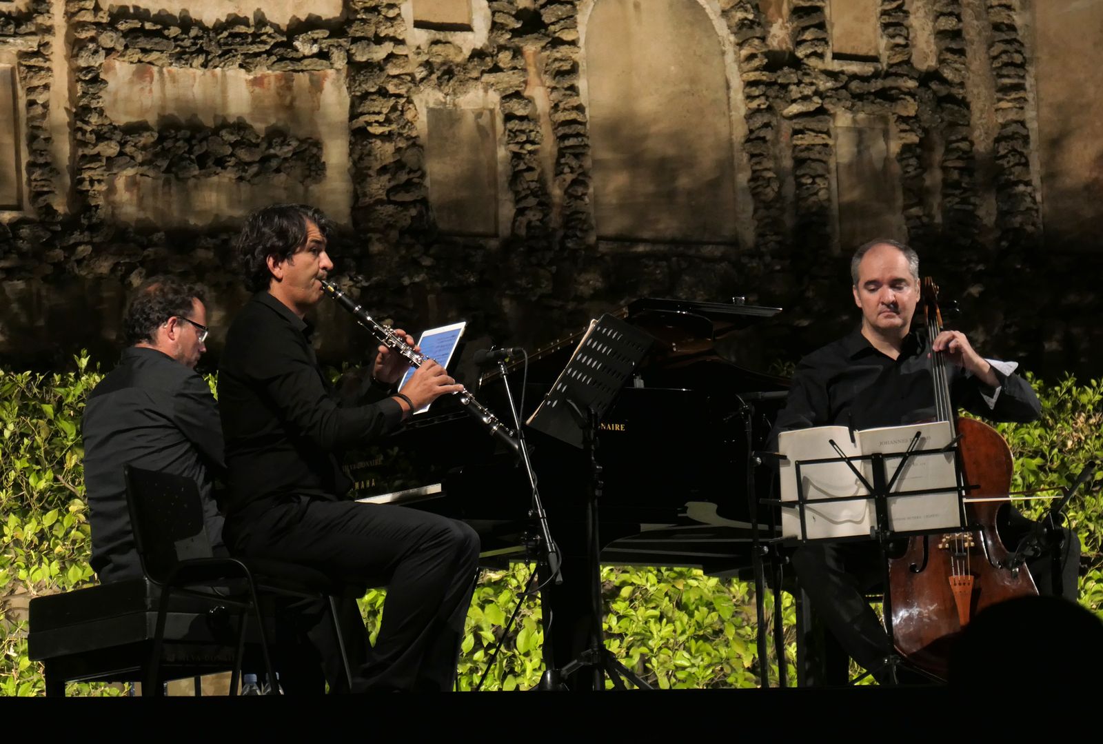 Antonio Salguero, Aldo Mata y Pedro Gavilán