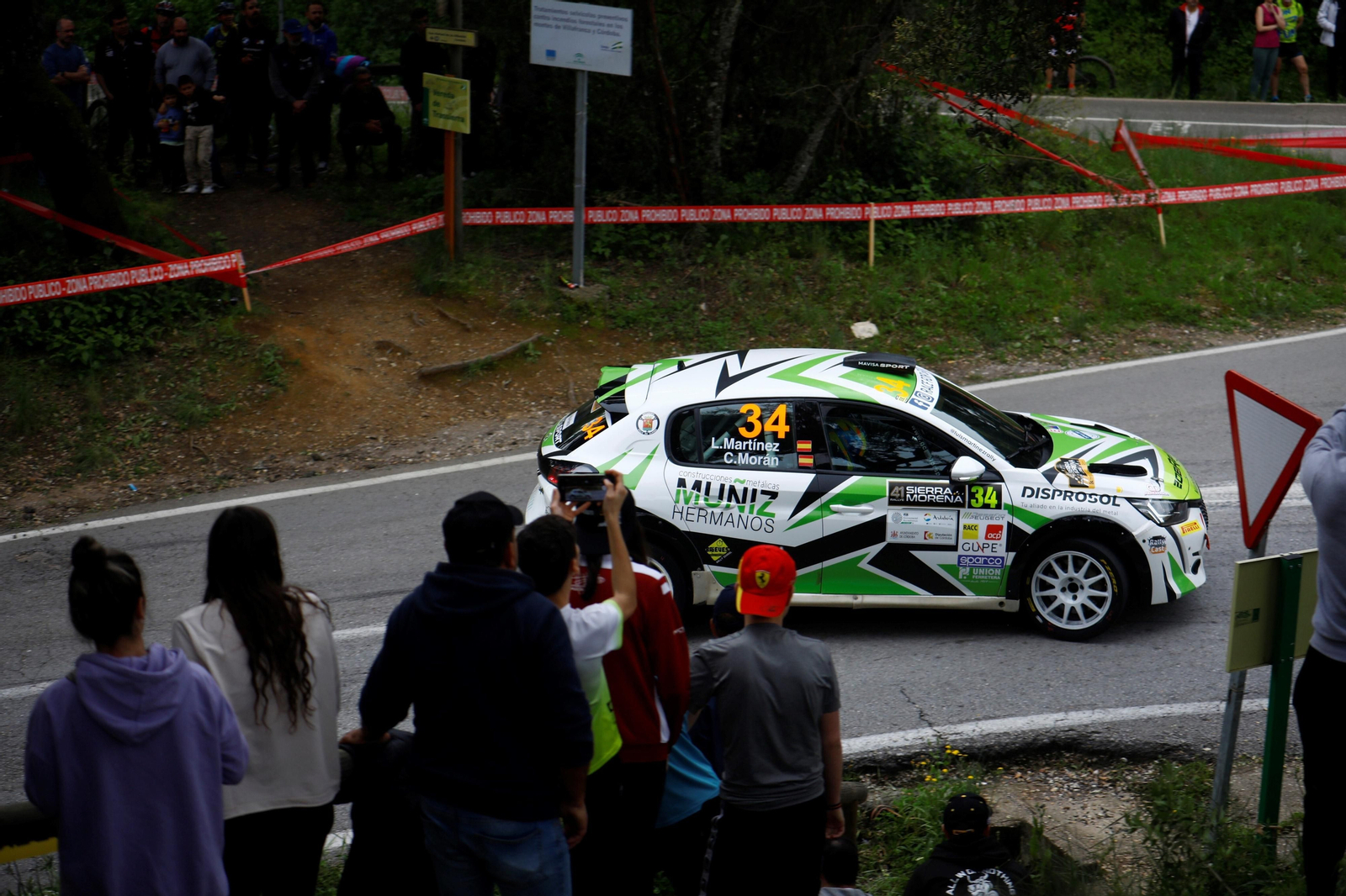 Las mejores fotos de la primera jornada del Rallye Sierra Morena 2024