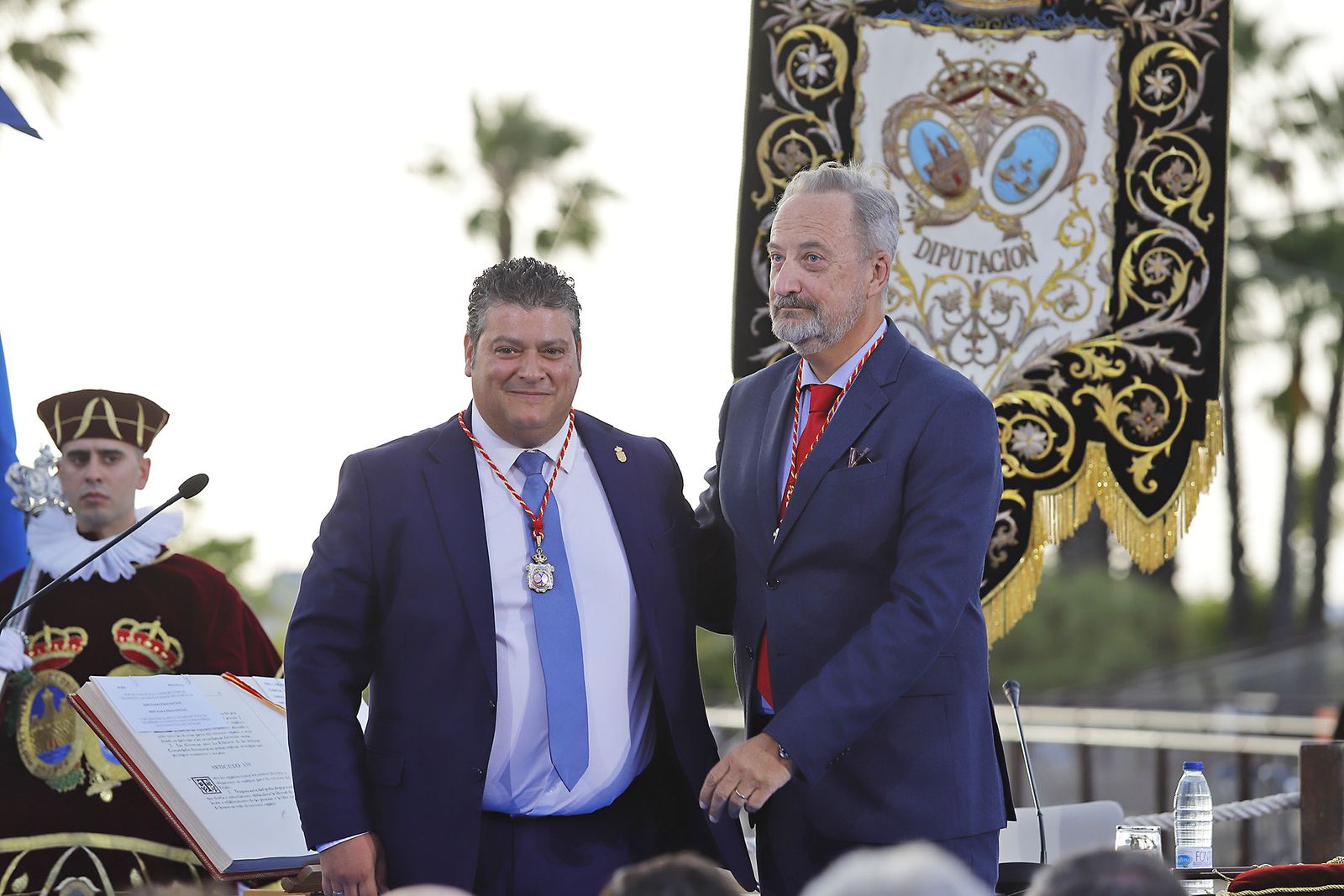 Imágenes de la constitución de la Diputación de Huelva