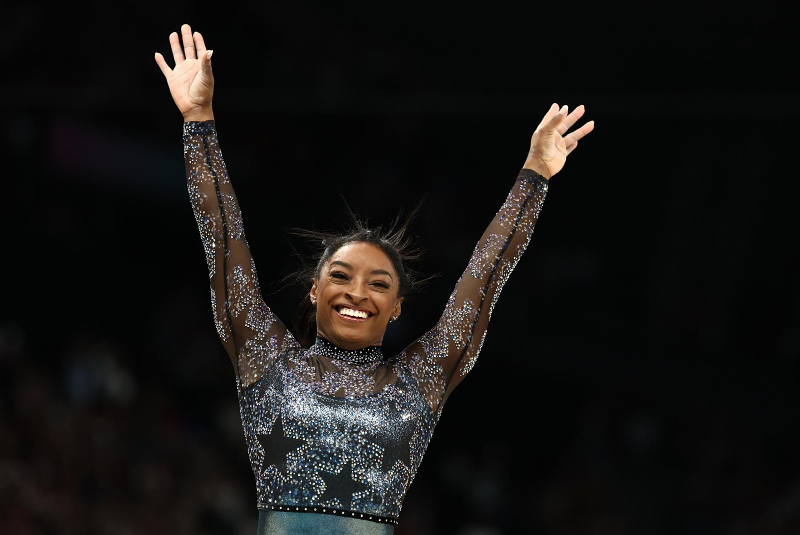 Las fotos de la primera actuación se Simone Biles en los Juegos Olímpicos de París
