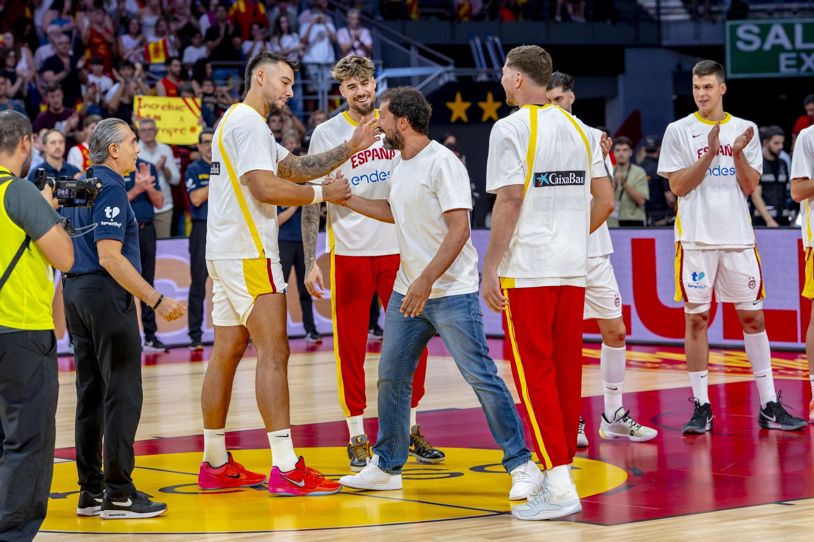 Las mejores fotos del España-Alemania de baloncesto
