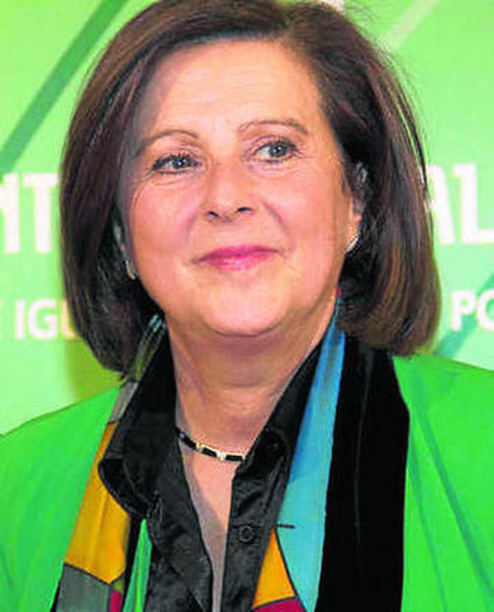 La consejera María José Sánchez.