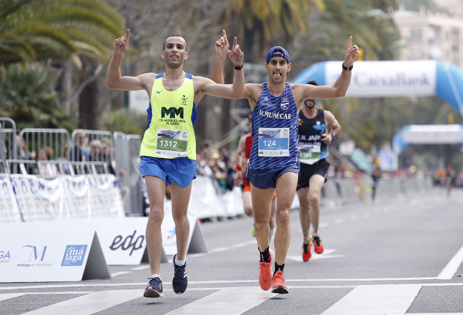 Las imágenes de la 29ª edición de la Media Maratón de Málaga