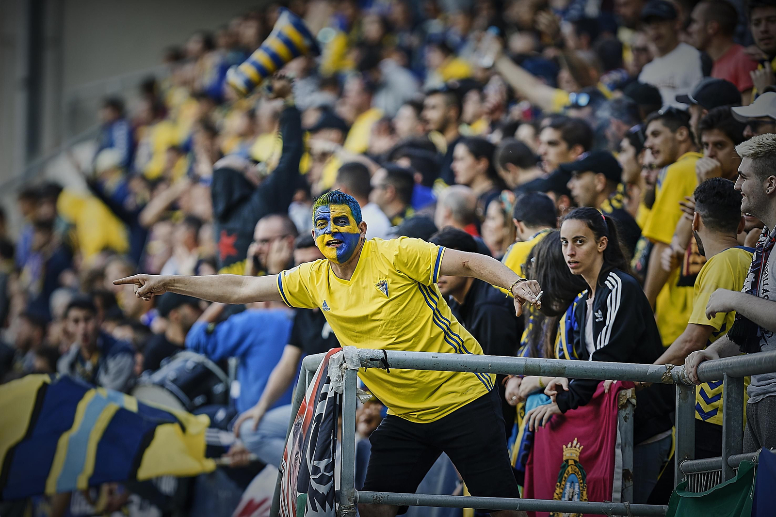Imágenes del partido Cádiz C.F. - C.D. Tenerife