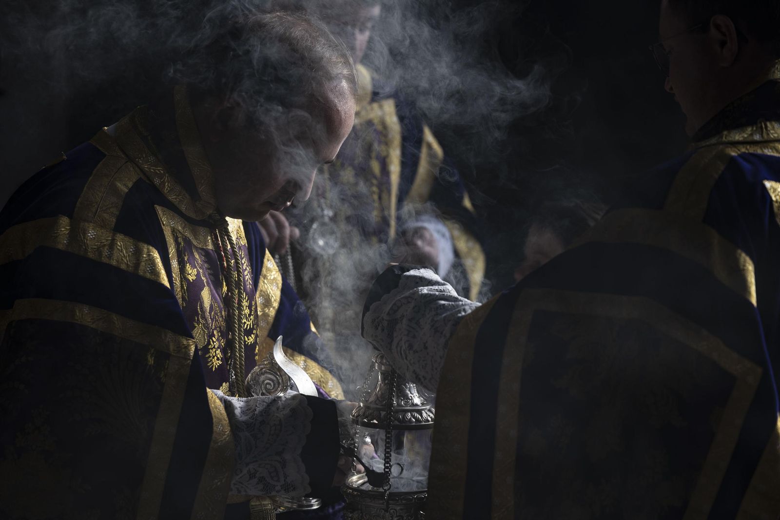 Las imágenes de la hermandad del Ecce Homo en la Semana Santa de San Fernando 2025