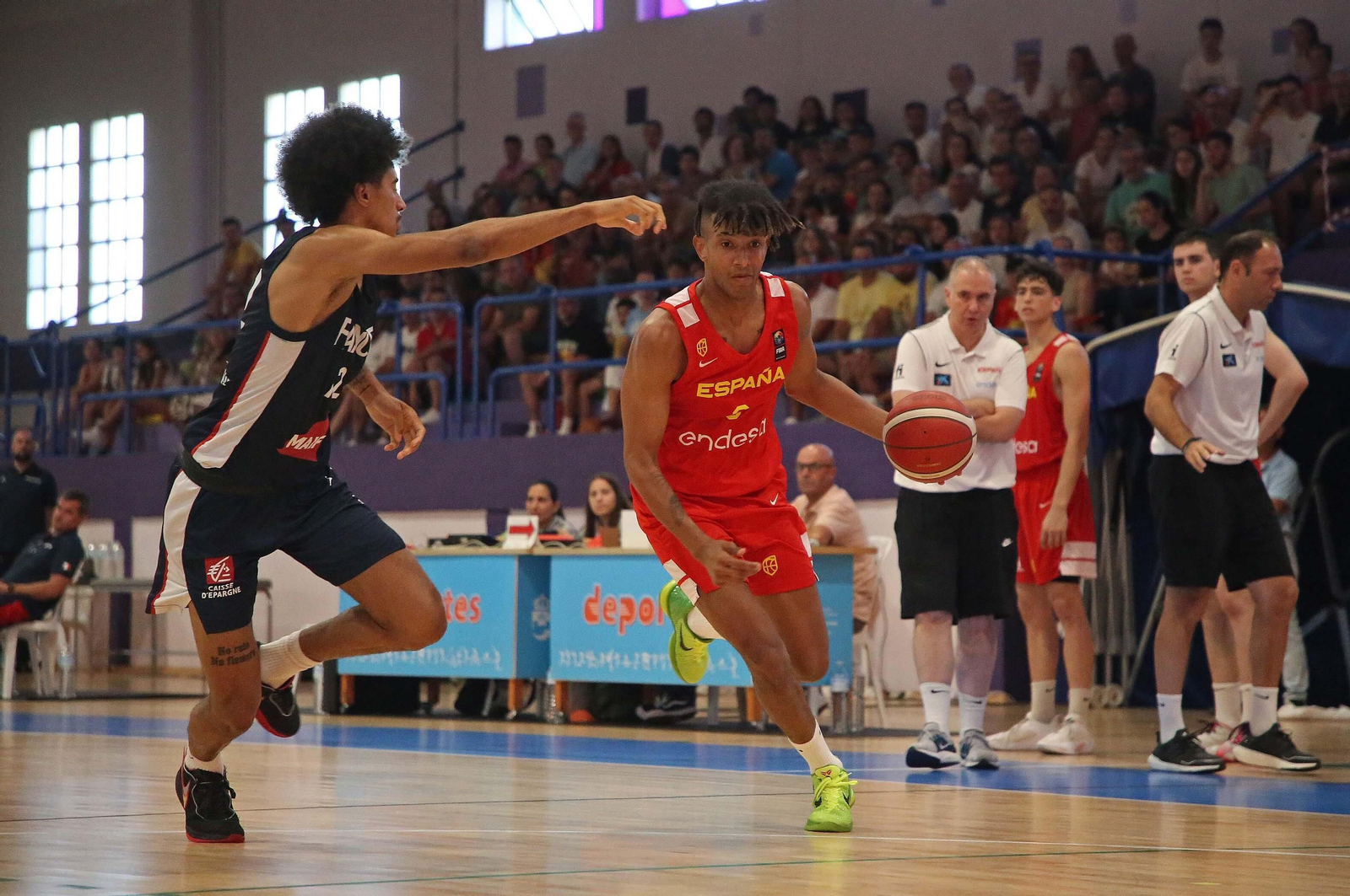 Fotos de la jornada final del Torneo Internacional de Baloncesto U-20 en La Línea