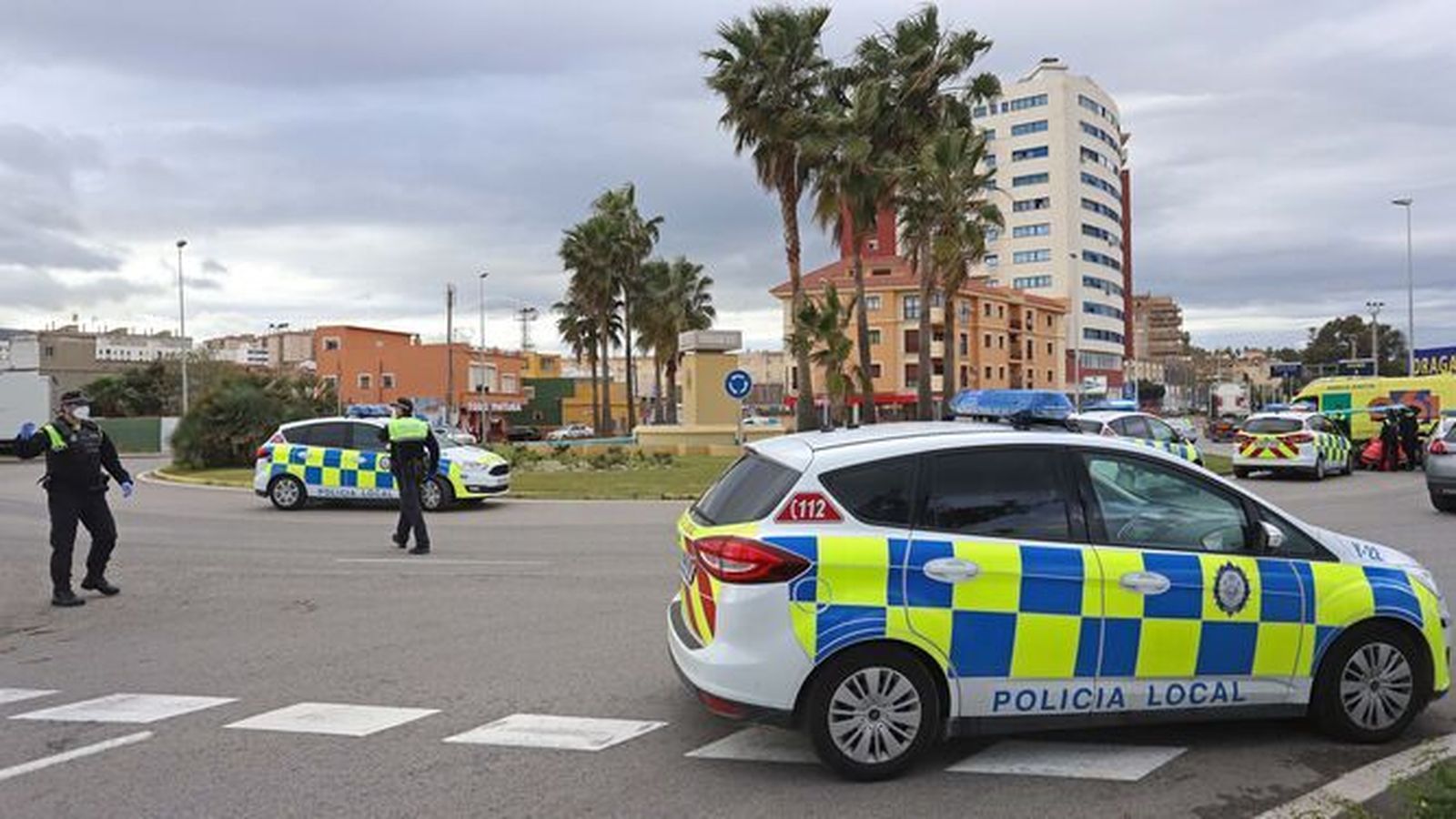 Policía Local de Algeciras, en una imagen de archivo.