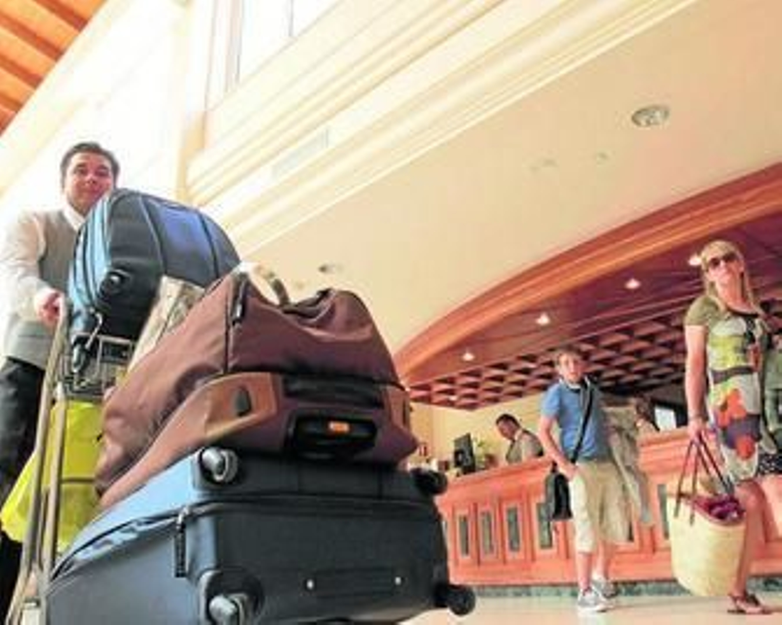 Uno de los hoteles situados en el complejo Novo Sancti Petri en Chiclana.