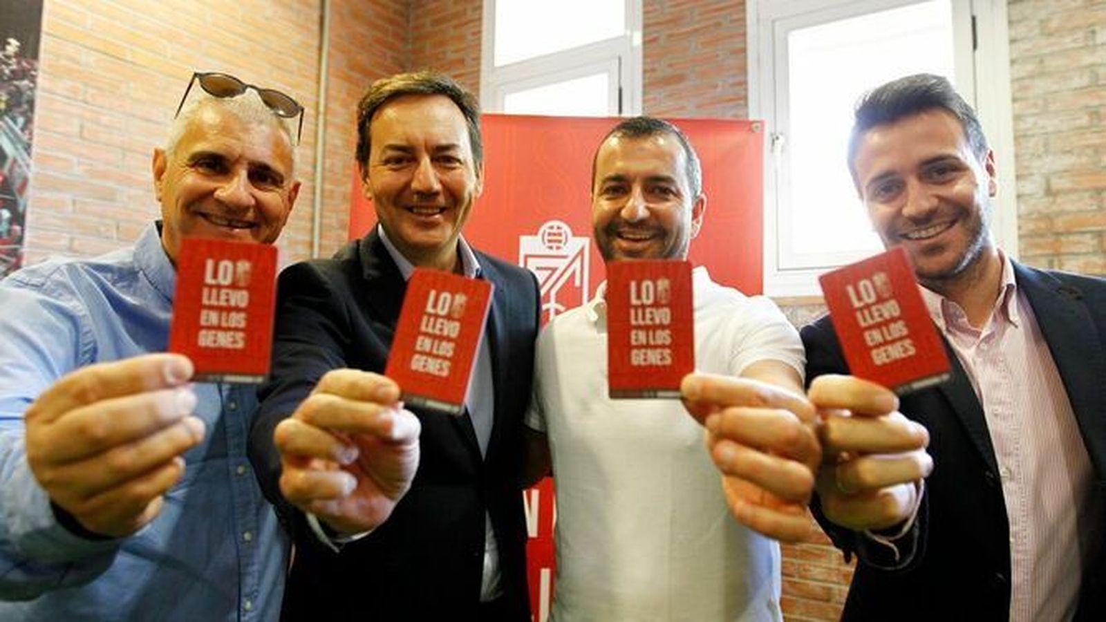 Presentación de la campaña de abonos de hace tres temporadas