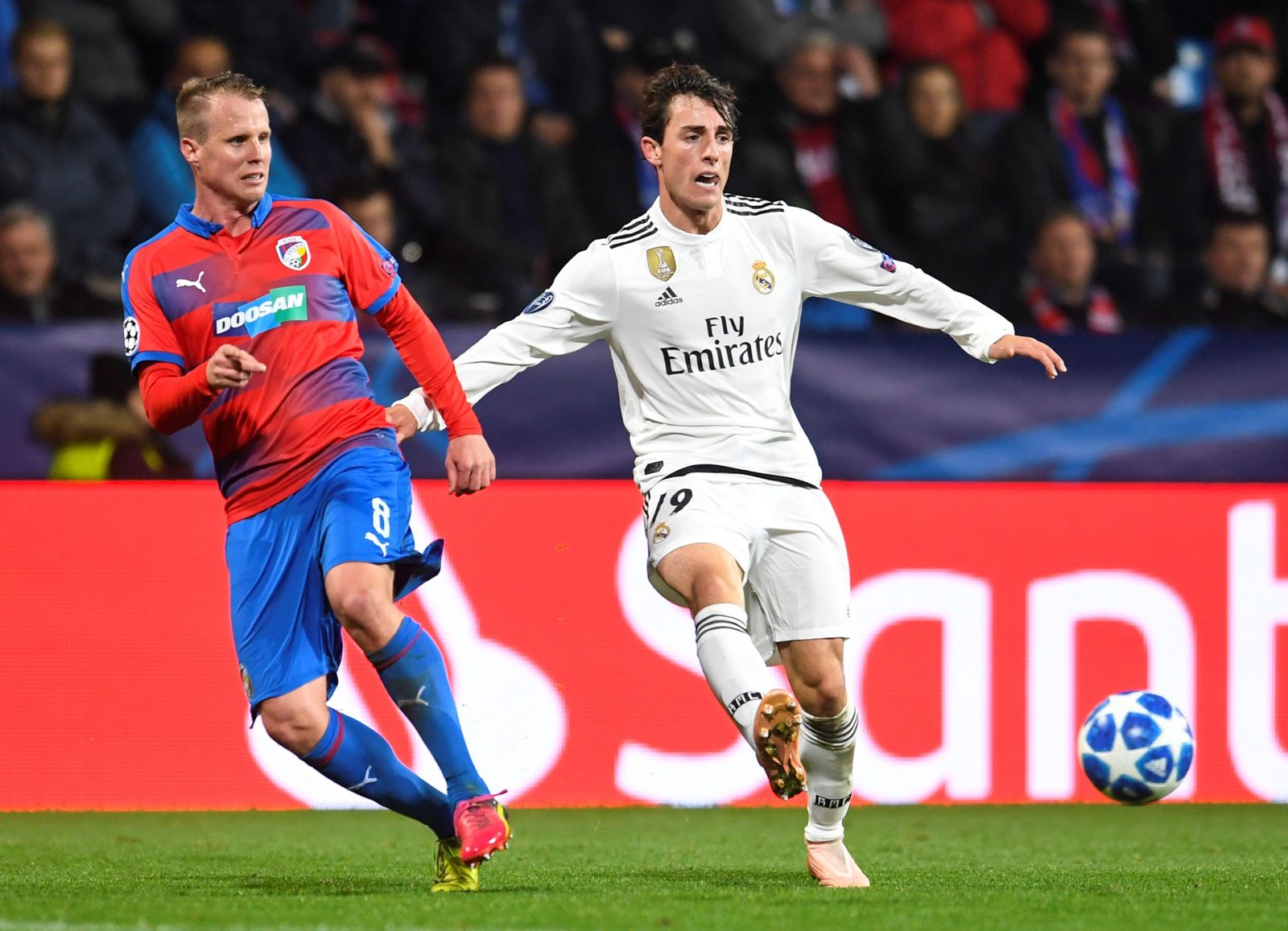 Las imágenes del Viktoria Plzen-Real Madrid