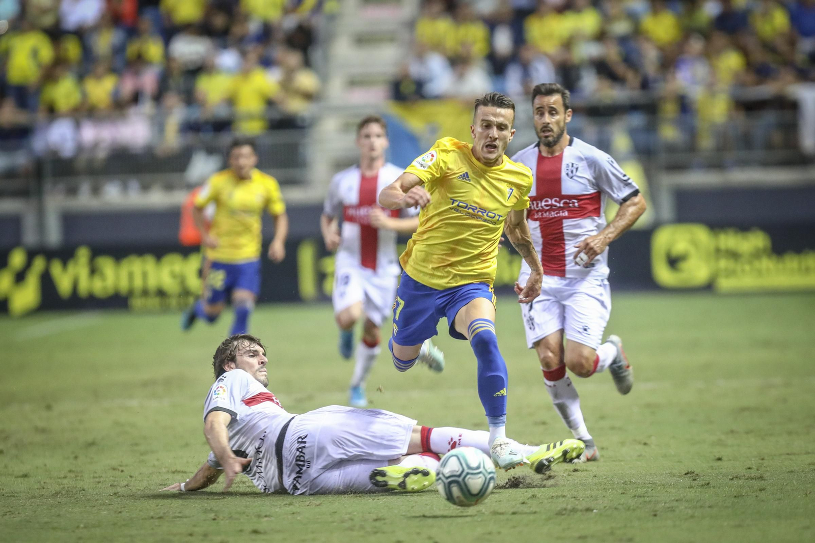 El Cádiz-Huesca, en imágenes