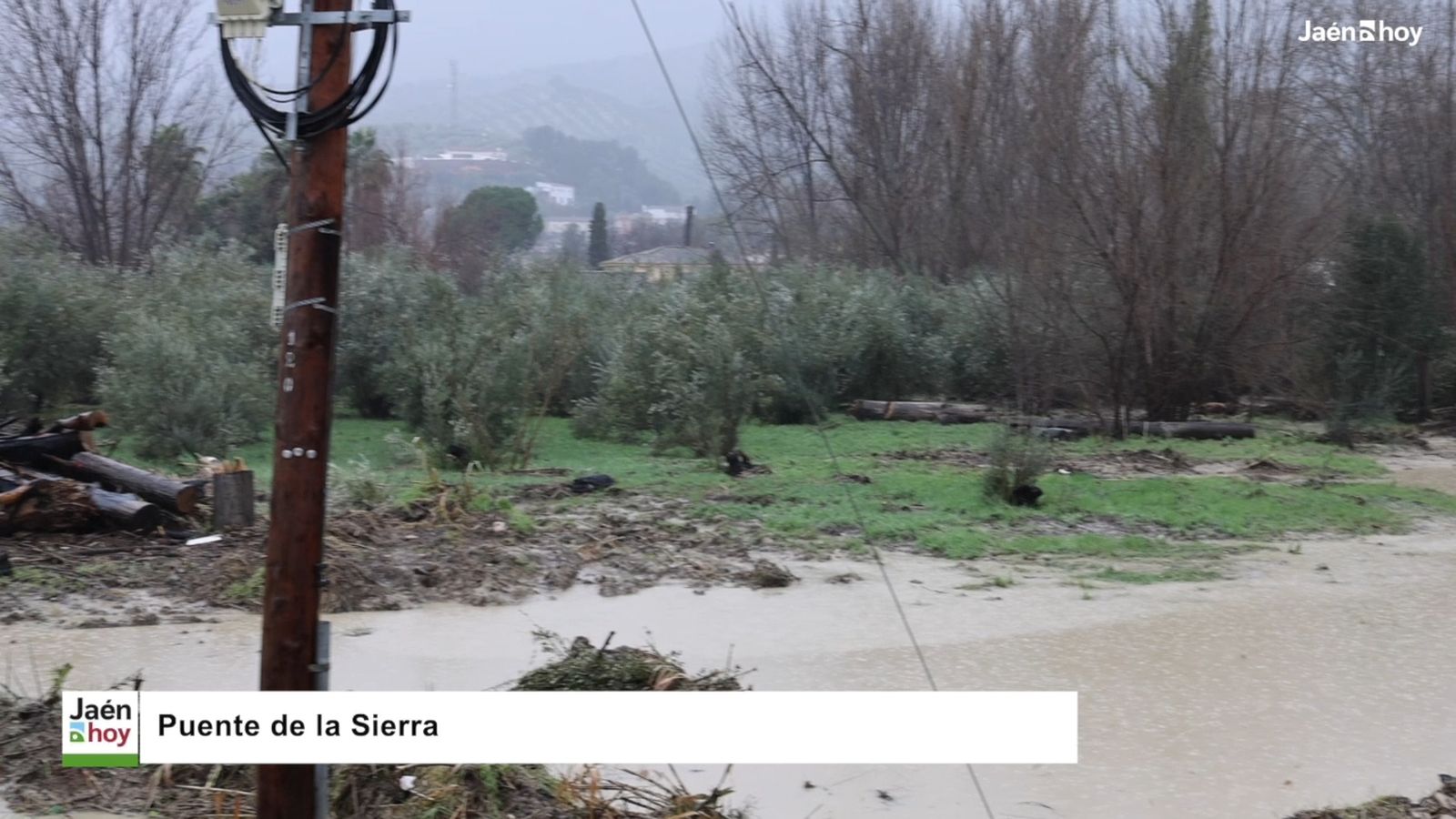 La situación de Los Puente de Jaén
